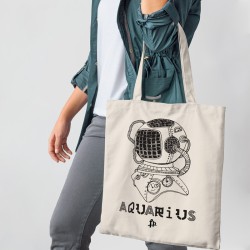 Steampunk Ζώδια - Υδροχόος (Τσάντα  Αγοράς)